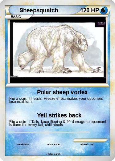 Pokemon Sheepsquatch
