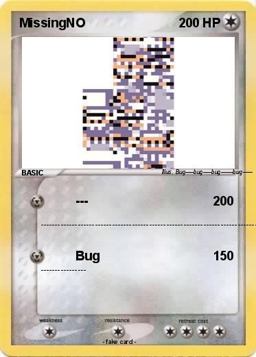 Pokemon MissingNO
