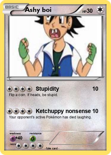 Pokemon Ashy boi