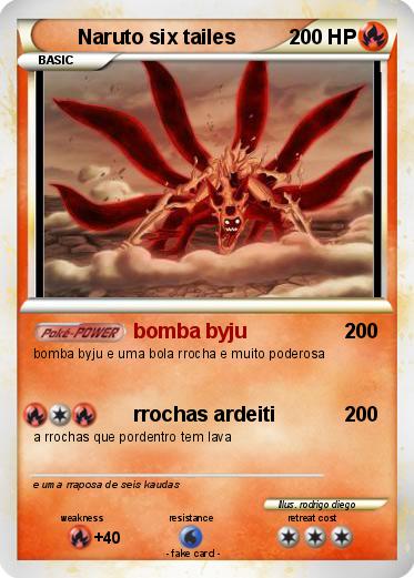 Pokemon Naruto six tailes