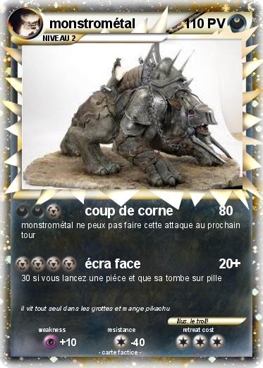Pokemon monstrométal