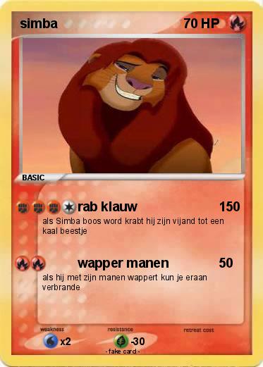 Pokemon simba