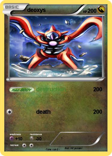 Pokemon deoxys