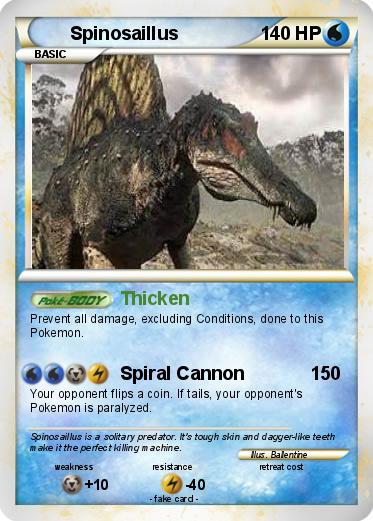 Pokemon Spinosaillus