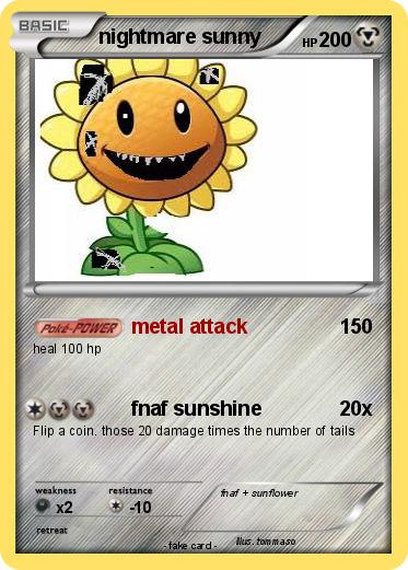 Pokemon nightmare sunny