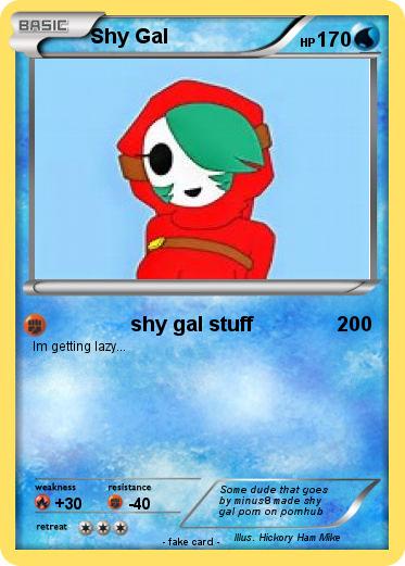 Pokemon Shy Gal
