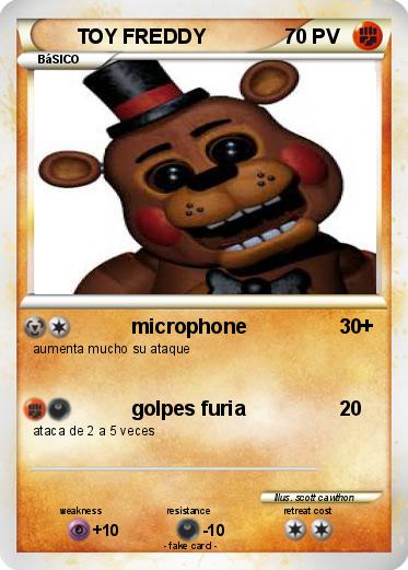 Pokemon TOY FREDDY