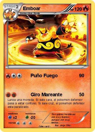 Pokemon Emboar