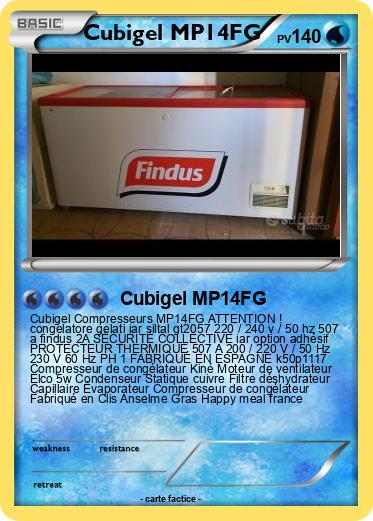 Pokemon Cubigel MP14FG