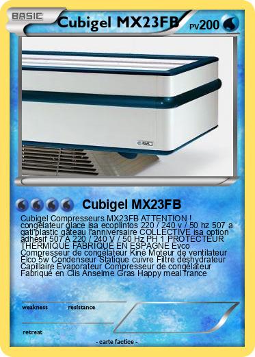 Pokemon Cubigel MX23FB