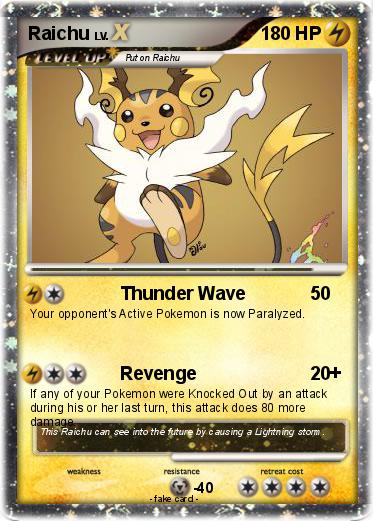 Pokemon Raichu