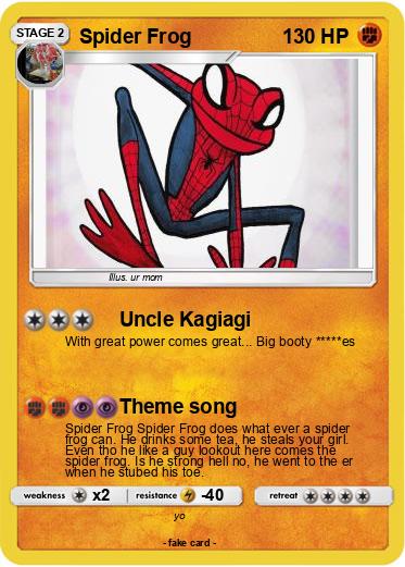 Pokemon Spider Frog
