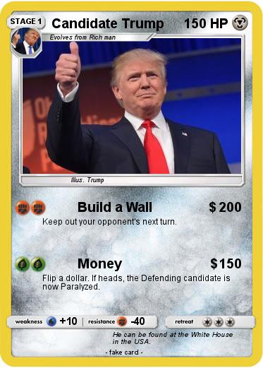 Pokemon Candidate Trump