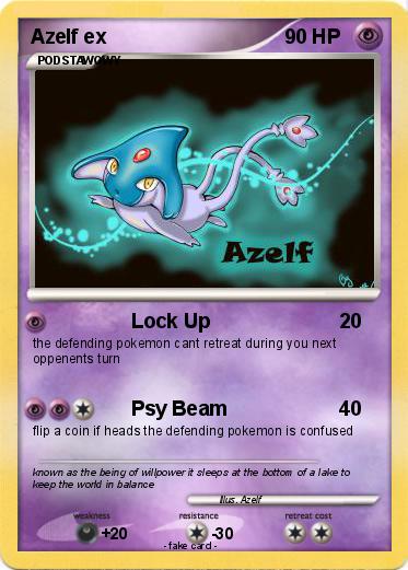 Pokemon Azelf ex