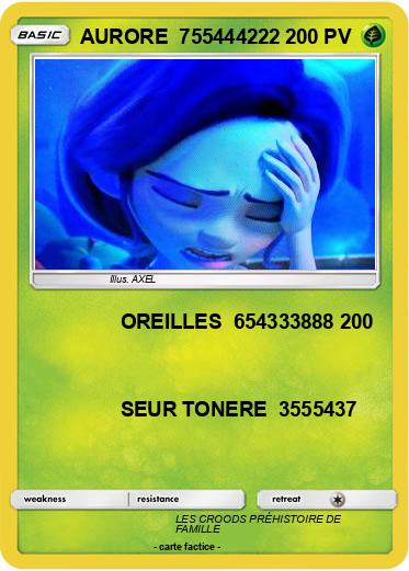 Pokemon AURORE  755444222