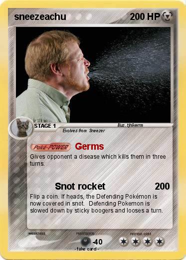 Pokemon sneezeachu