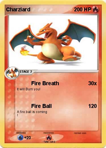 Pokemon Charziard