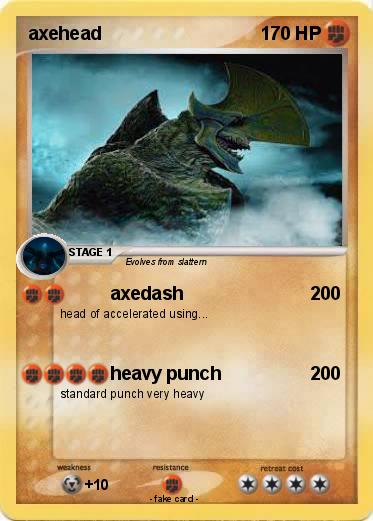 Pokemon axehead