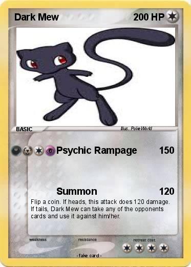 Pokemon Dark Mew