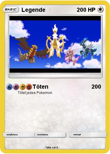 Pokemon Legende