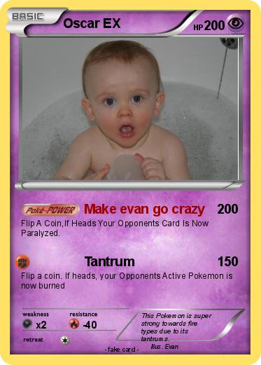 Pokemon Oscar EX