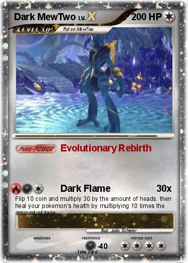 Pokemon Dark MewTwo