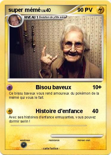 Pokemon super mémé