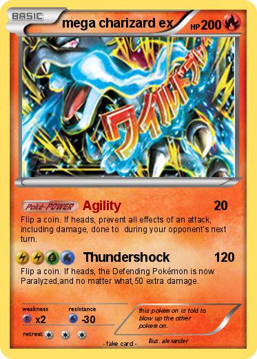 Pokemon mega charizard ex