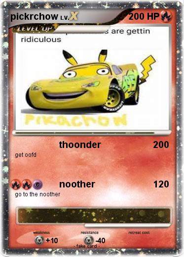 Pokemon pickrchow