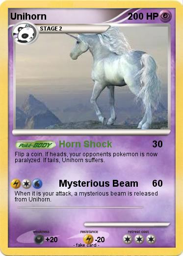Pokemon Unihorn
