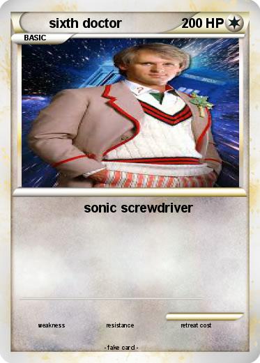 Pokemon sixth doctor