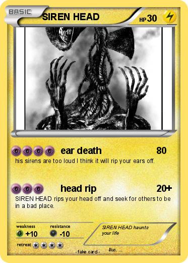 Pokemon SIREN HEAD