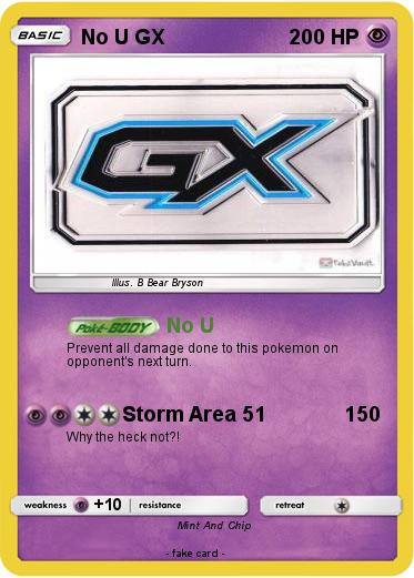 Pokemon No U GX