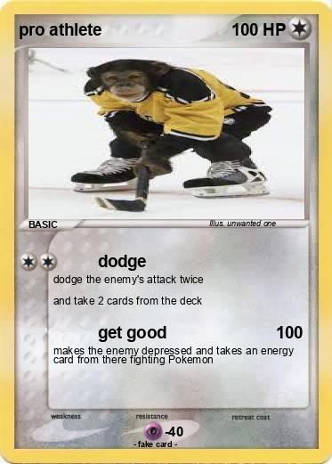 Pokemon pro athlete