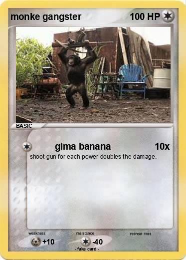 Pokemon monke gangster