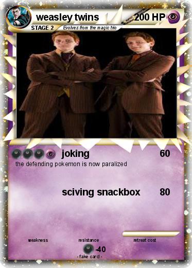 Pokemon weasley twins