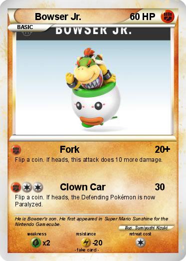 Pokemon Bowser Jr.