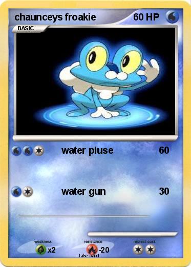 Pokemon chaunceys froakie