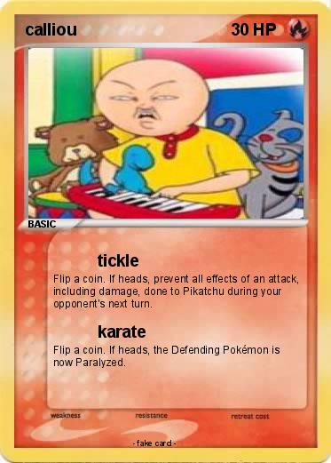 Pokemon calliou