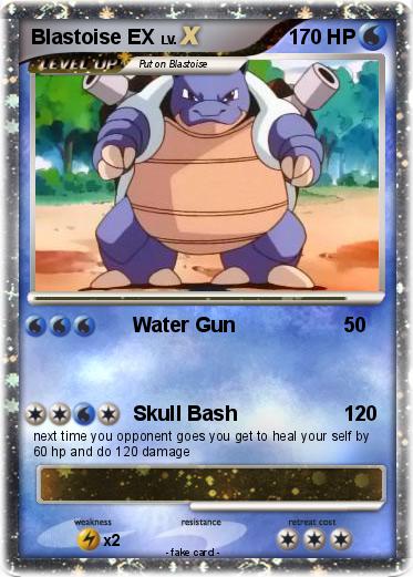 Pokemon Blastoise EX