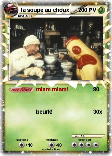Pokemon la soupe au choux