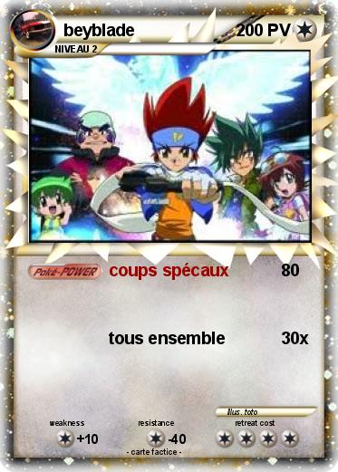 Pokemon beyblade