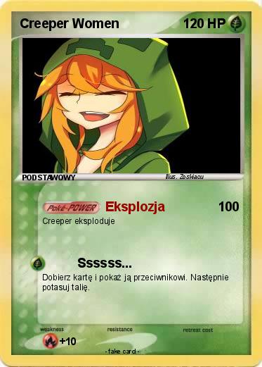 Pokemon Creeper Women