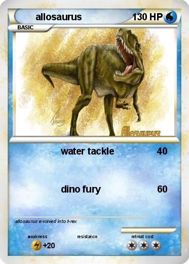 Pokemon allosaurus