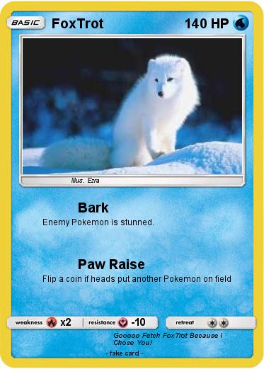 Pokemon FoxTrot