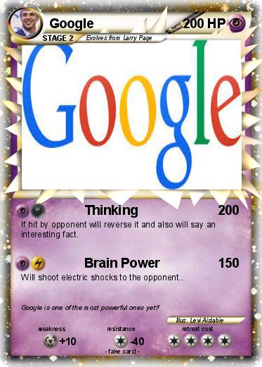 Pokemon Google