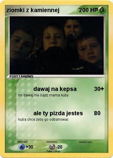 Pokemon ziomki z kamiennej