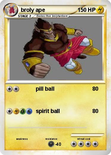 Pokemon broly ape