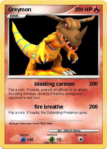 Pokemon Greymon