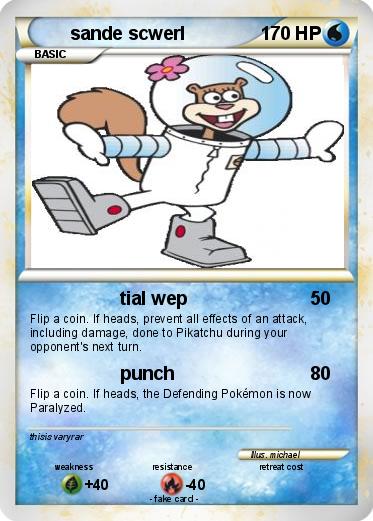Pokemon sande scwerl